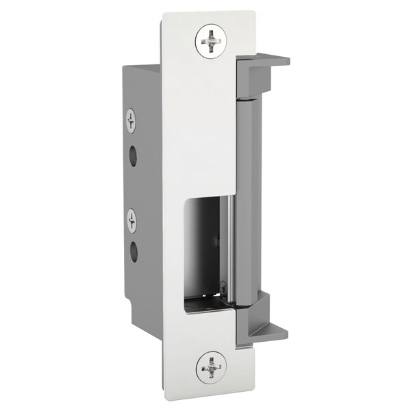 Grade 1 Electric Strike, Fail Safe/Fail Secure, 12/24 VDC, Low Profile, Fire Rated, Stainless Steel